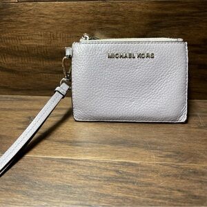 Michael Kors Gray Wristlet